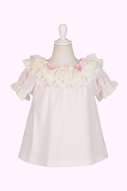 ダブルフリルリボンプルオーバー（Toddler）