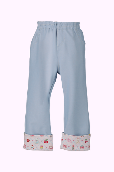 シャルロットの宝物プリントロールアップパンツ（Baby）