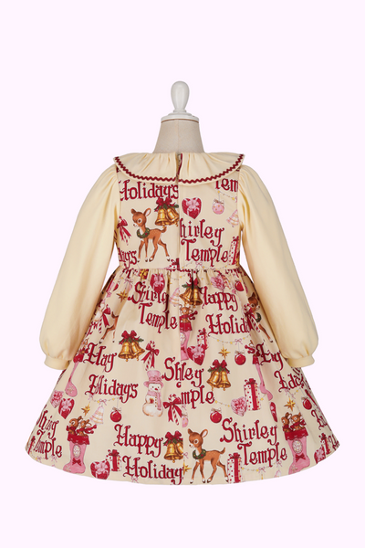 ハッピーホリデープリントドッキングワンピース（Baby）