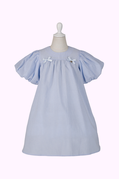 BIGスリーブストライプワンピース（Toddler）