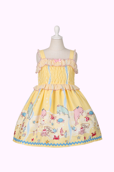 マリンフレンズプリントサンドレス（Toddler）