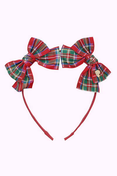 タータンリボンカチューシャ（Toddler）