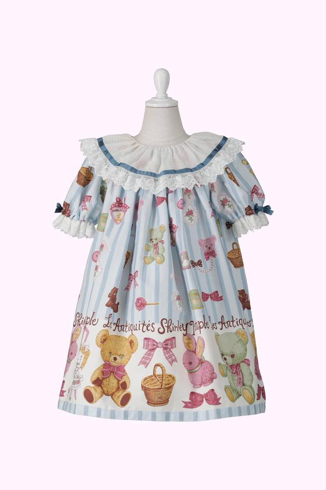 アンティークマーケットプリントワンピース（Toddler）