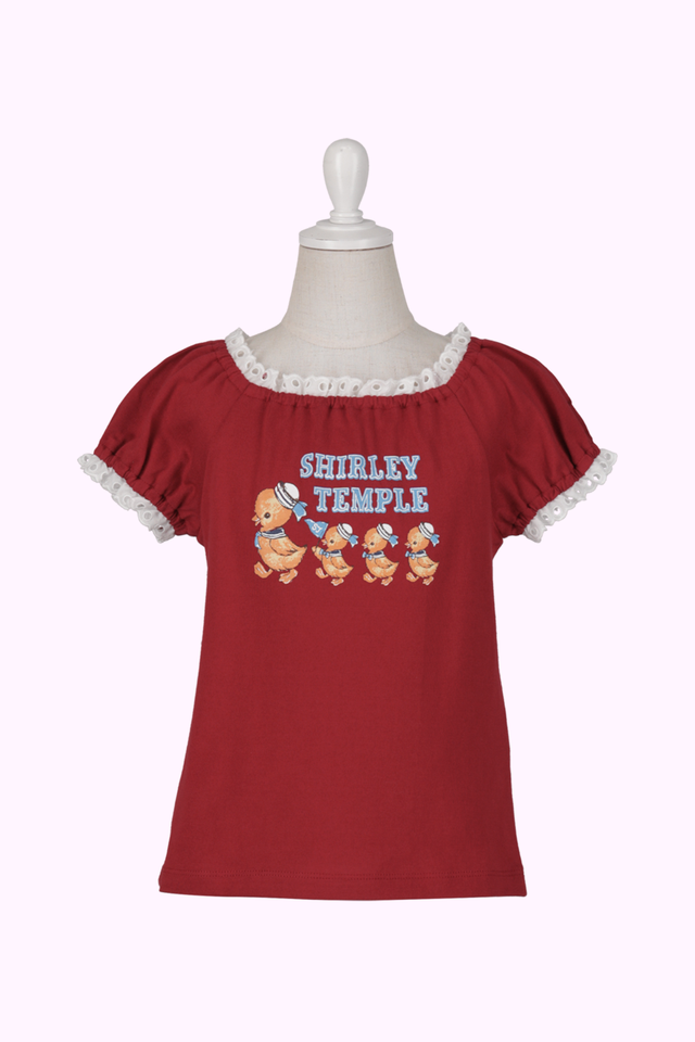 アヒルおさんぽプリントTシャツ（Toddler）