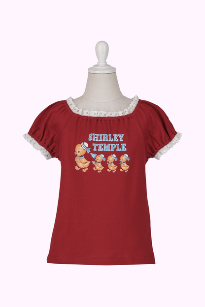 アヒルおさんぽプリントTシャツ（Toddler）