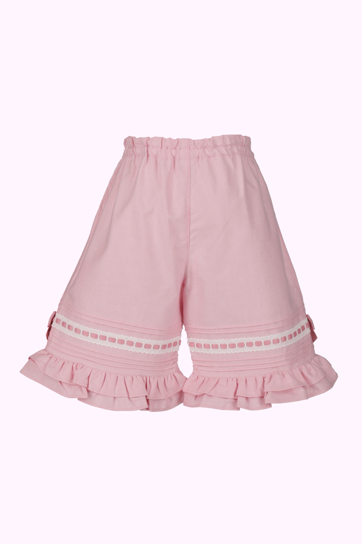 ピンタックはしごリボンショートパンツ（Toddler）