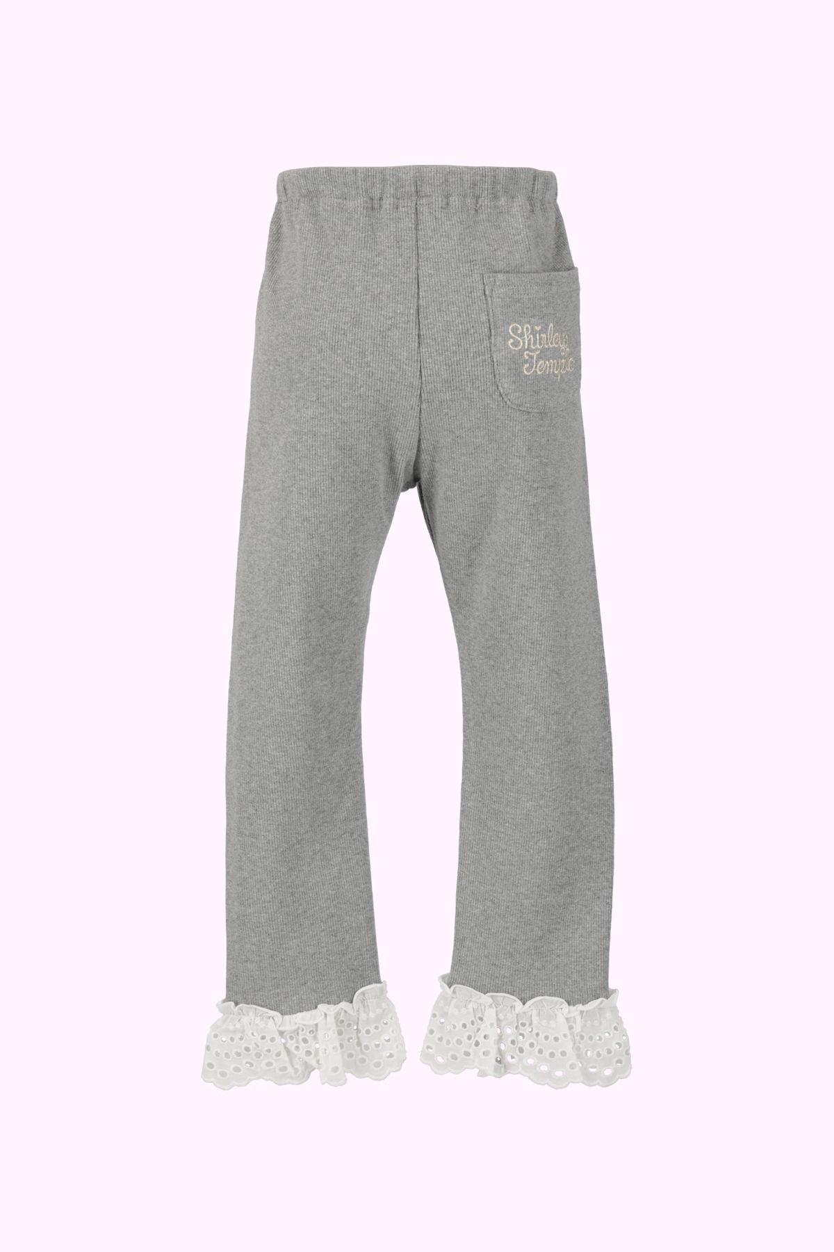 コットンレースリブパンツ（Toddler）