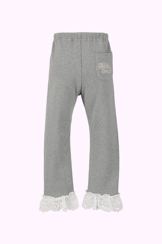 コットンレースリブパンツ（Toddler）