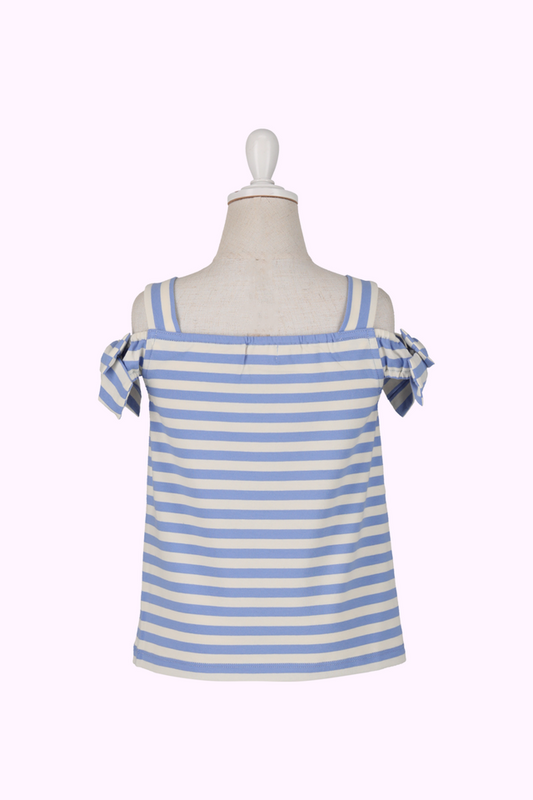 ボーダーオフショルTシャツ(Toddler)