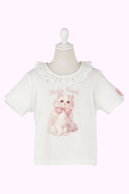 ロマンティックキャットＴシャツ（Sister）