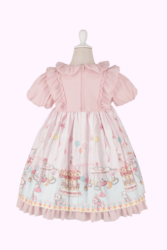 シャーリーテンプルランドプリントワンピース（Baby）