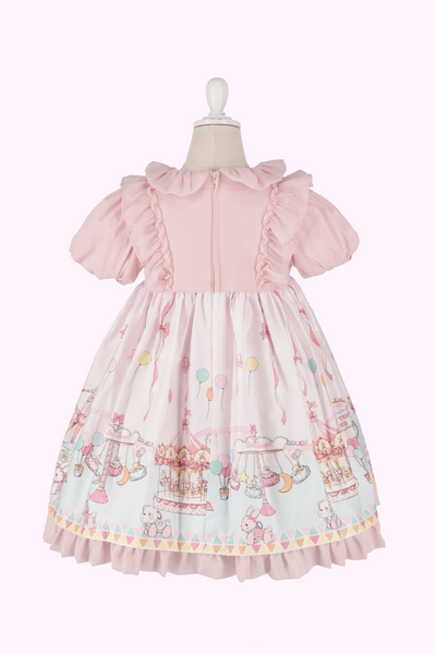 シャーリーテンプルランドプリントワンピース（Baby）