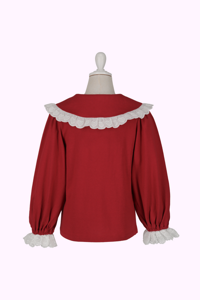 ハートレースカラーブラウス（Toddler）