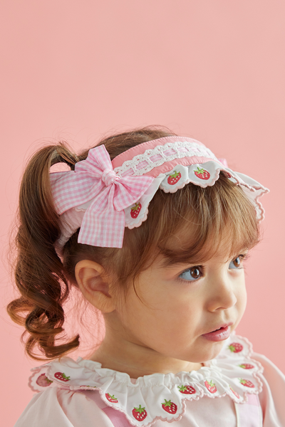ストロベリーレースヘアバンド（Toddler）