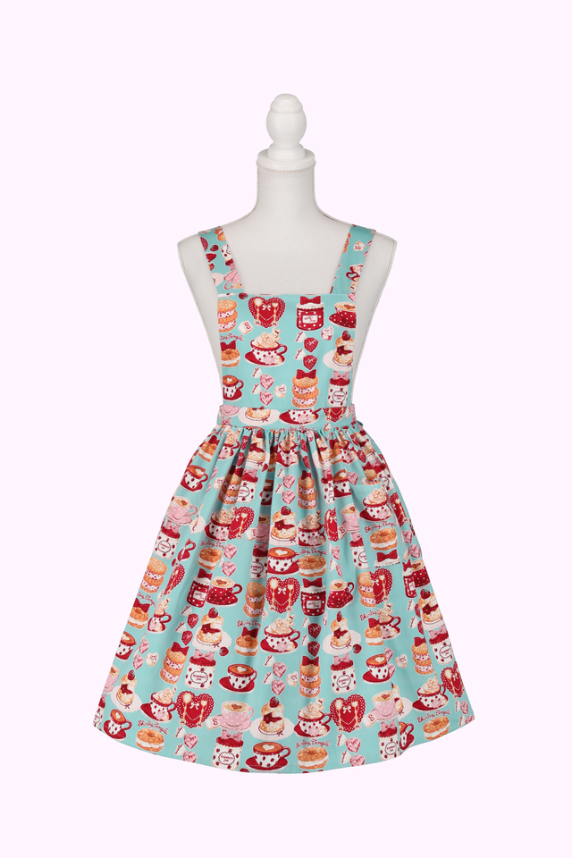 Shirley Temple スイーツ　半袖ワンピース　シャーリーカフェプリント ♡New Arrival News♡シャーリーカフェプリントシリーズ発売の