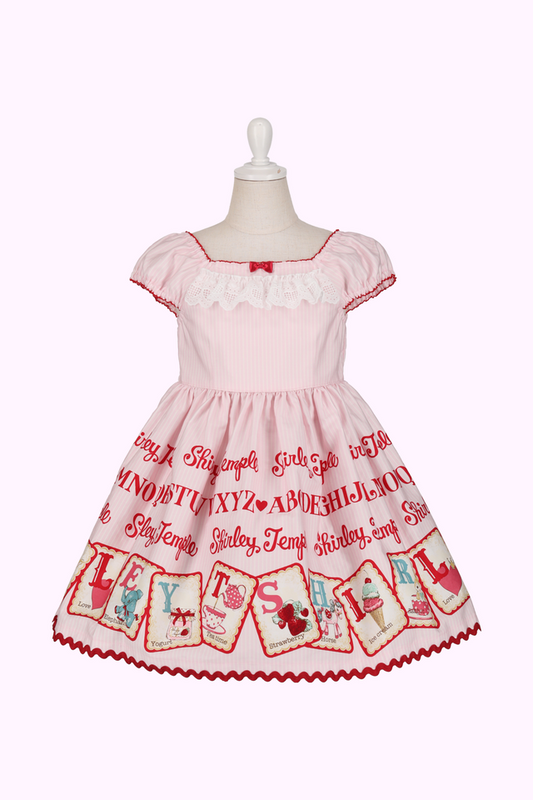 アルファベットカードプリントワンピース（Toddler）