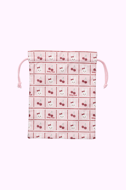 シャルロットプリント巾着セット