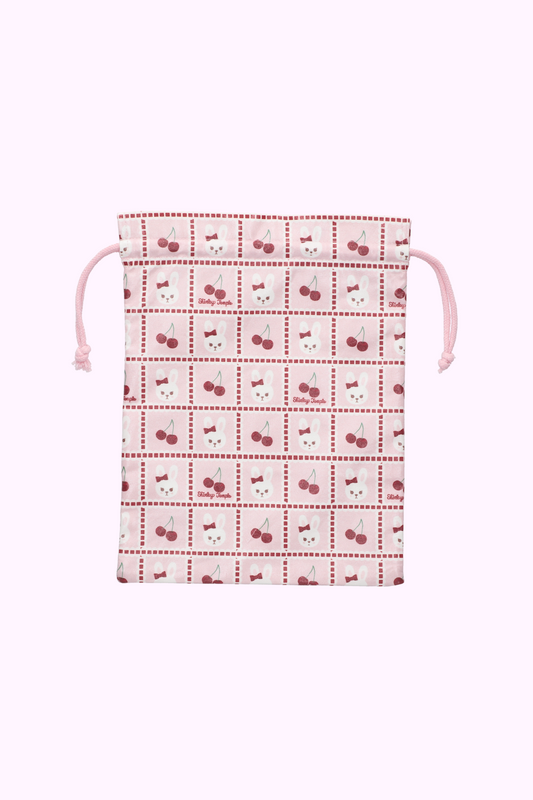 シャルロットプリント巾着セット