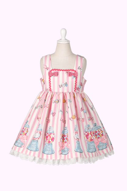 キャンディボックスプリントジャンパースカート（Toddler）