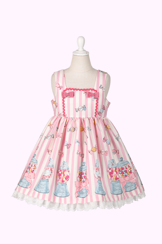 キャンディボックスプリントジャンパースカート（Toddler）