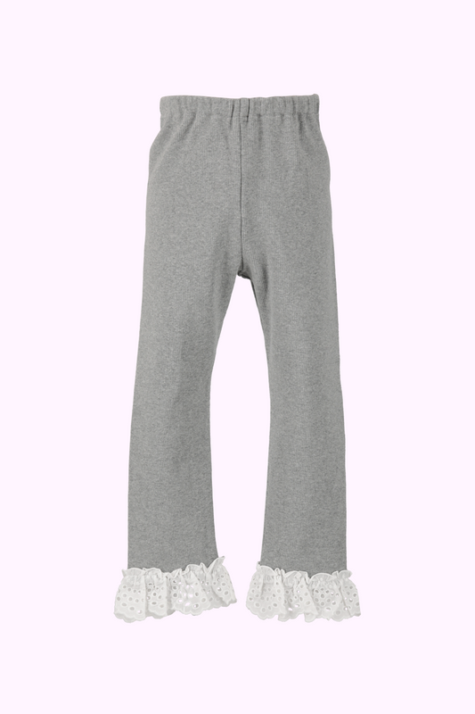 コットンレースリブパンツ（Toddler）