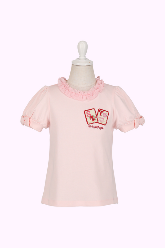 アルファベットカードパフTシャツ（Toddler）