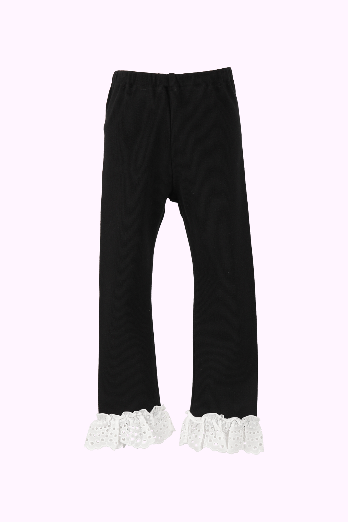 コットンレースリブパンツ（Toddler）