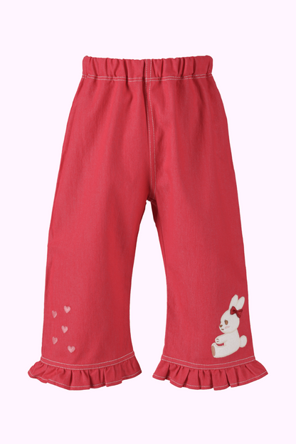 うさぎハート7分丈パンツ（Toddler）
