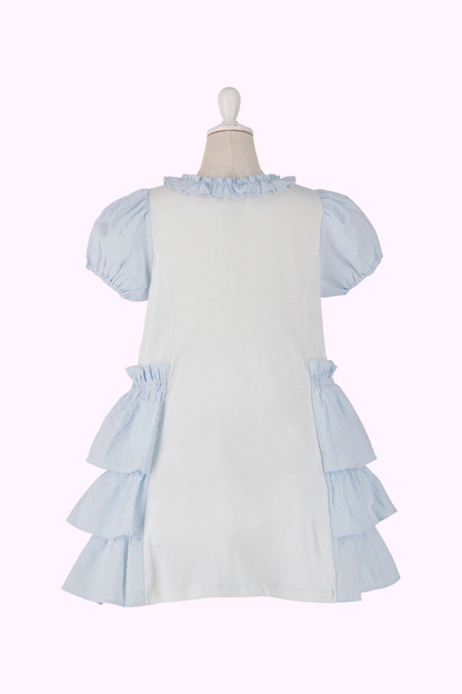 フラワーロゴドッキングワンピース（Toddler）