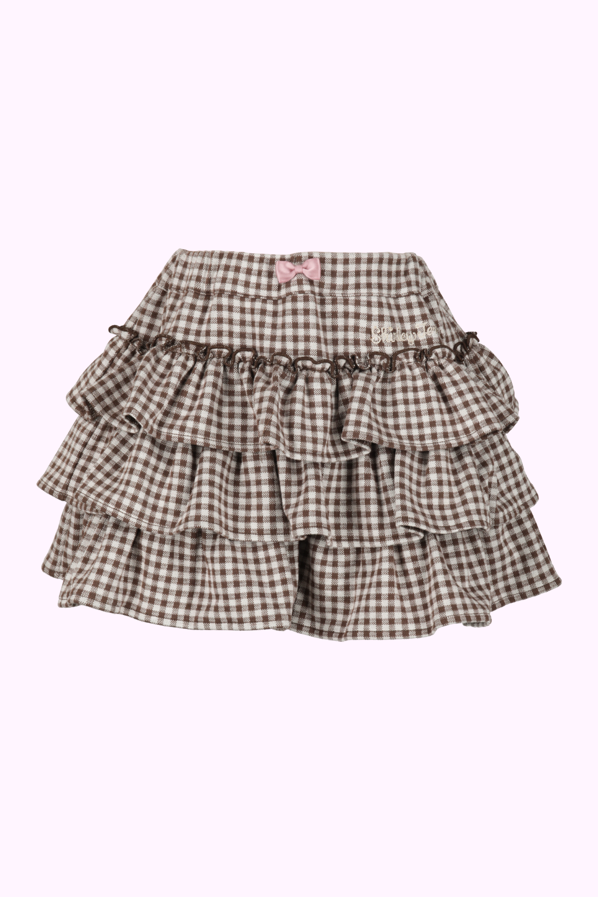 ギンガムジャガードフリルキュロット（Toddler）