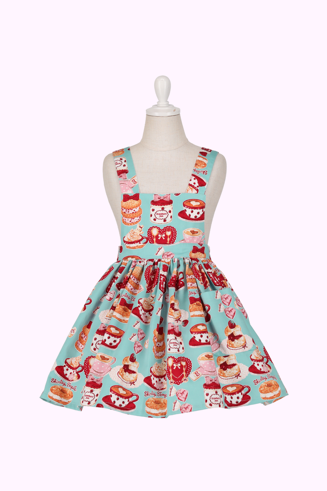 サスティナブルシャーリーカフェプリントエプロン（Toddler）