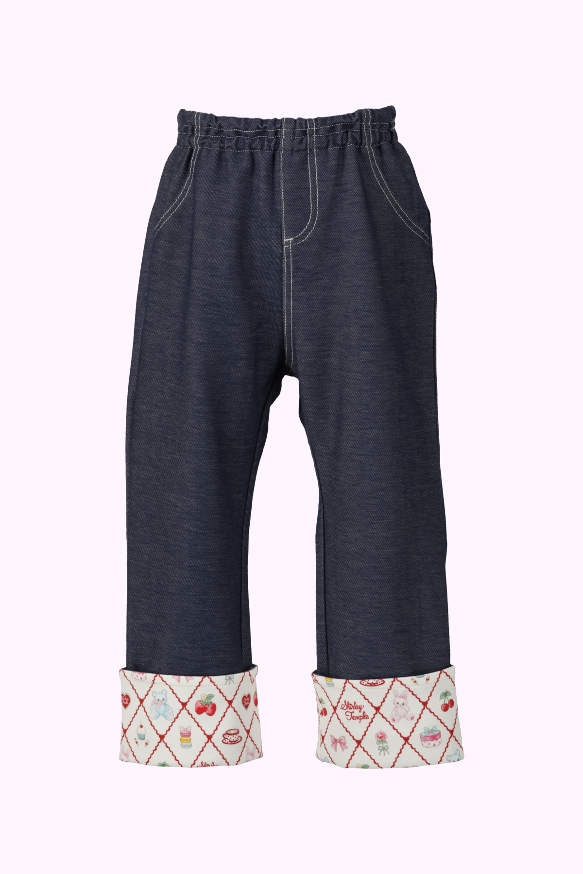 シャルロットの宝物プリントロールアップパンツ（Toddler）