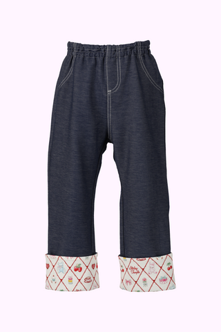 シャルロットの宝物プリントロールアップパンツ（Toddler）