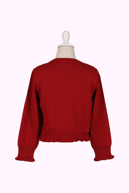 スカラップニットカーディガン（Toddler）