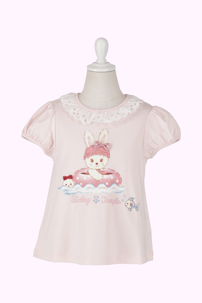 シャルロットスイムプリントパフTシャツ（Baby）
