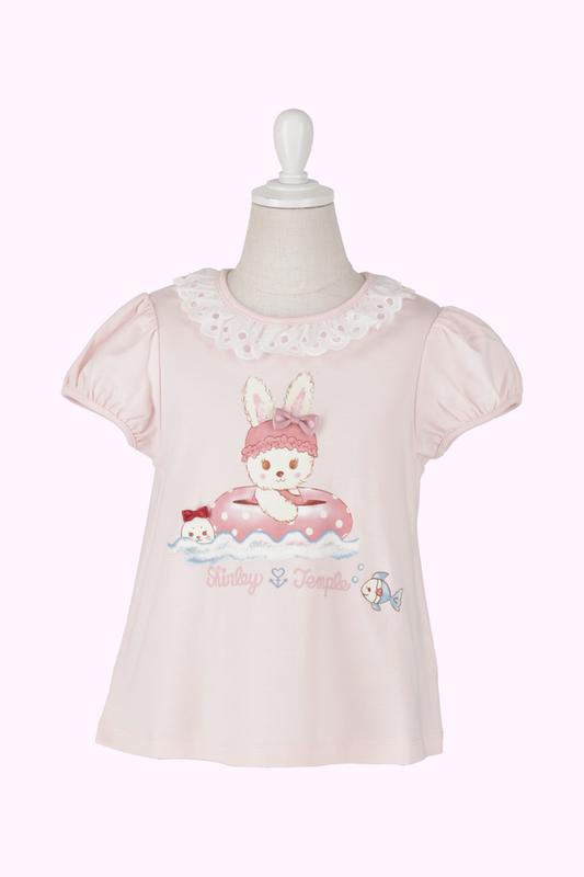 シャルロットスイムプリントパフTシャツ（Toddler）