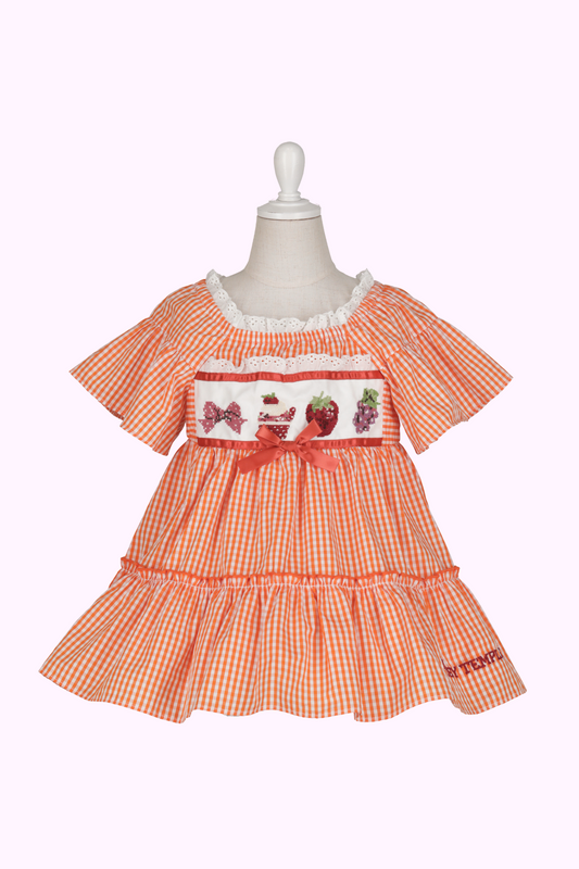 SWEETステッチギンガムチュニック（Toddler）
