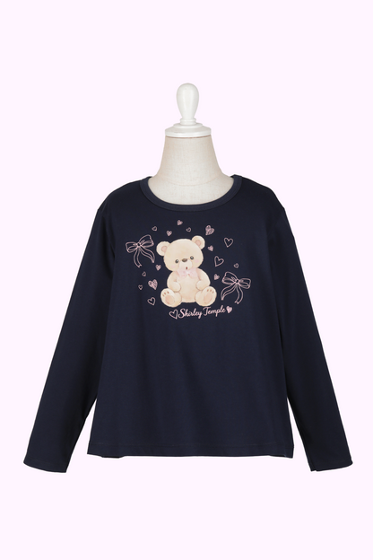 くまプリントカットソー（Toddler）