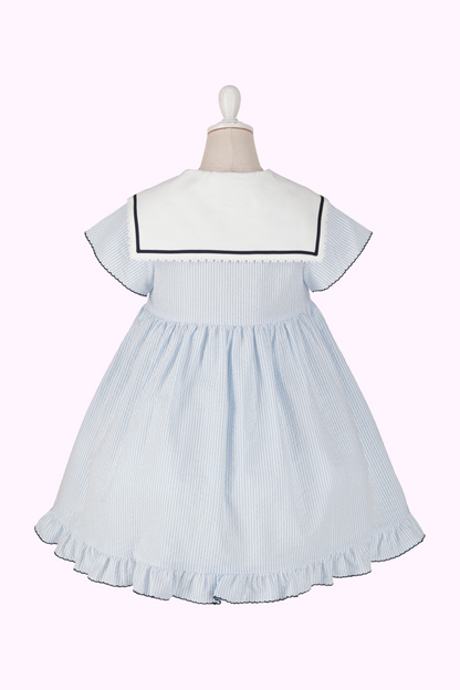 ストロベリーバスケットストライプワンピース（Toddler）