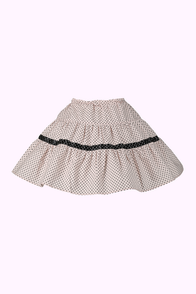 モノトーンドットティアードスカート（Toddler）