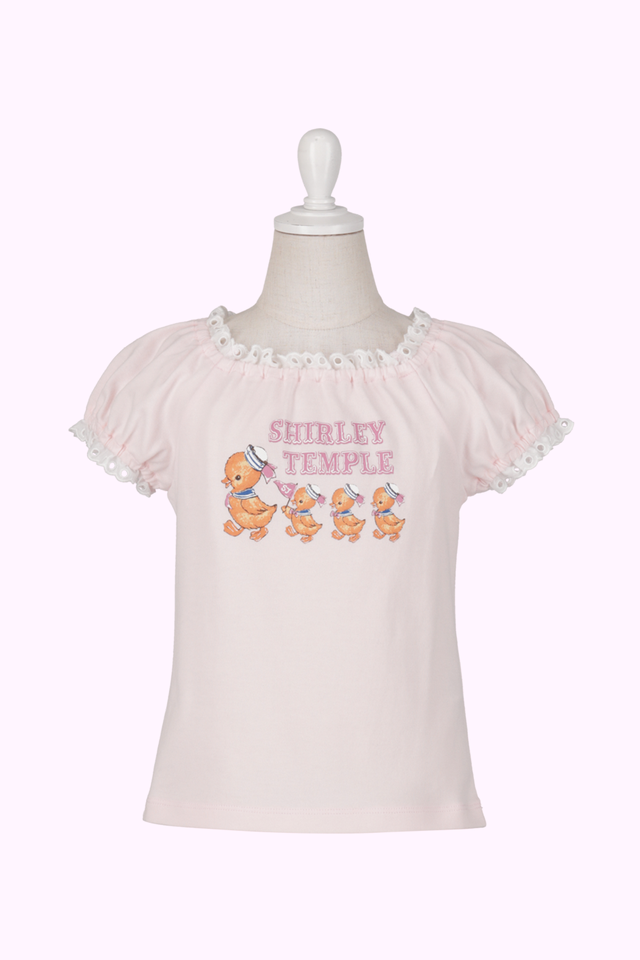 アヒルおさんぽプリントTシャツ（Toddler）