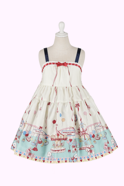 シャーリーテンプルランドプリントジャンパースカート（Toddler