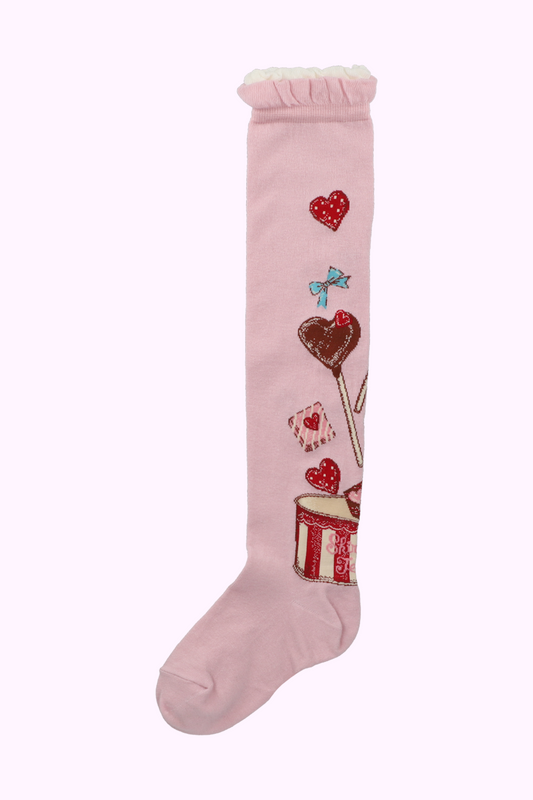 スイートハートニーハイソックス（14～23cm）