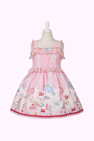 マリンフレンズプリントサンドレス（Toddler）