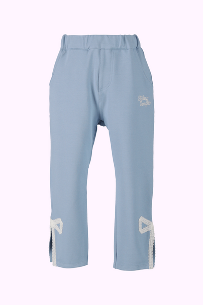 リボンスリットデニムニットパンツ（Toddler）