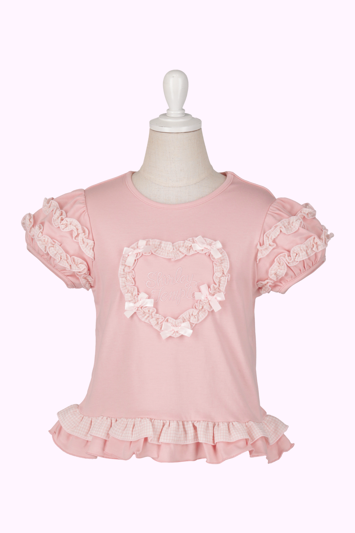 ハートロゴフリルパフTシャツ（Toddler）