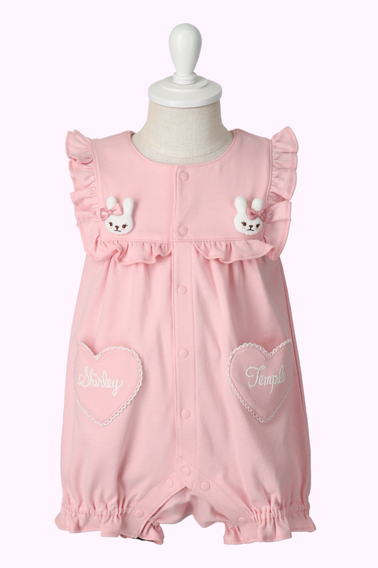 うさぎハートポケットロンパース（Baby）