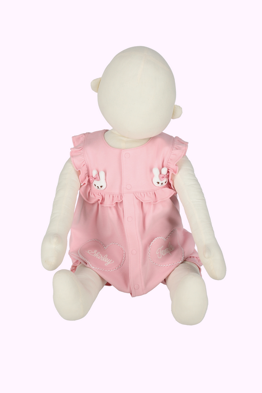 うさぎハートポケットロンパース（Baby）