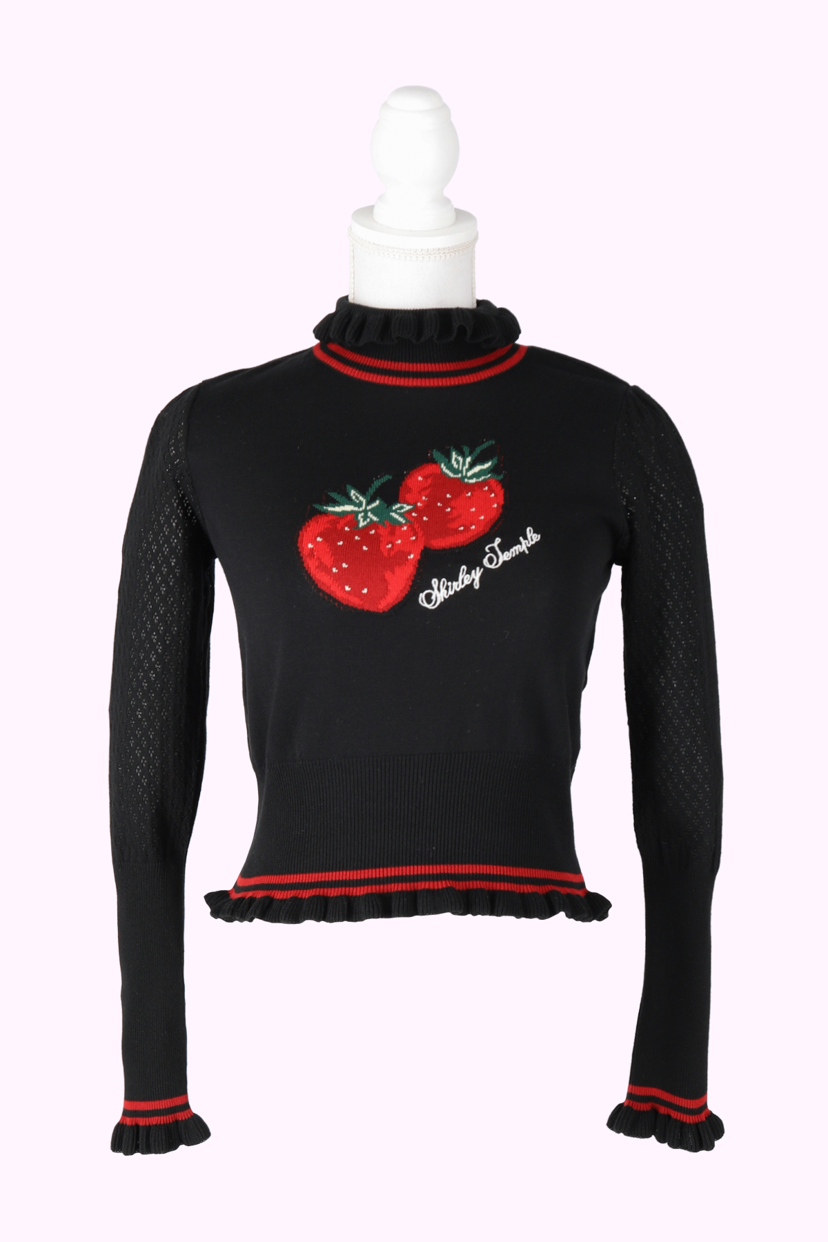 ストロベリージャガードニット（Ladies）