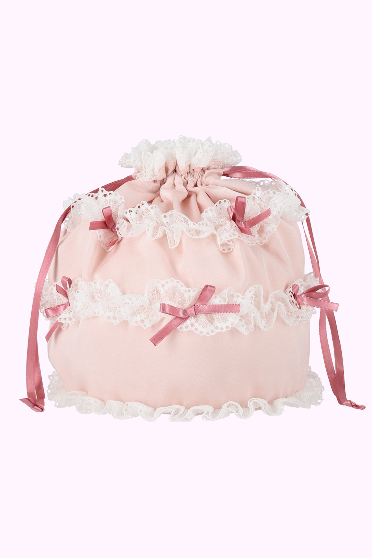 レース＆リボン巾着バッグ(Ladies) – Shirley Temple Online Store
